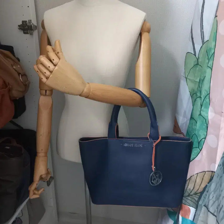 [BUNJANG] Armani Jeans Navy Tote Bag / 알마니 아르마니 진스. 토트백. 네이비