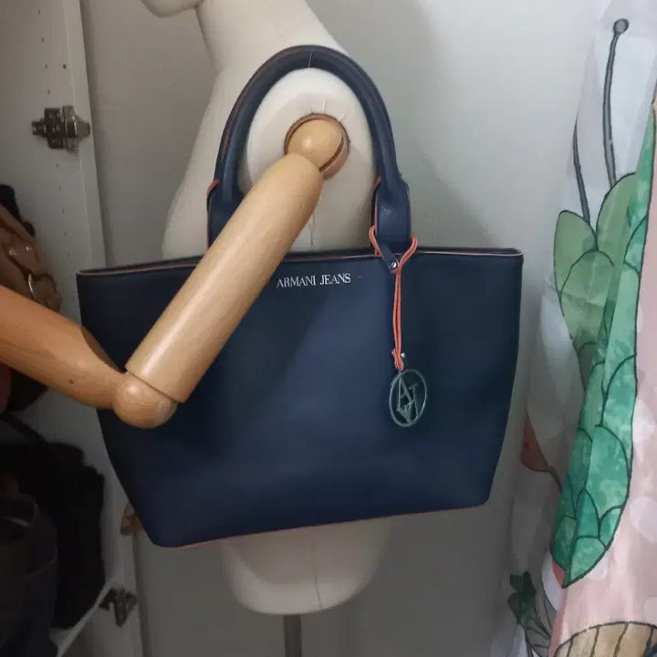 [BUNJANG] Armani Jeans Navy Tote Bag / 알마니 아르마니 진스. 토트백. 네이비