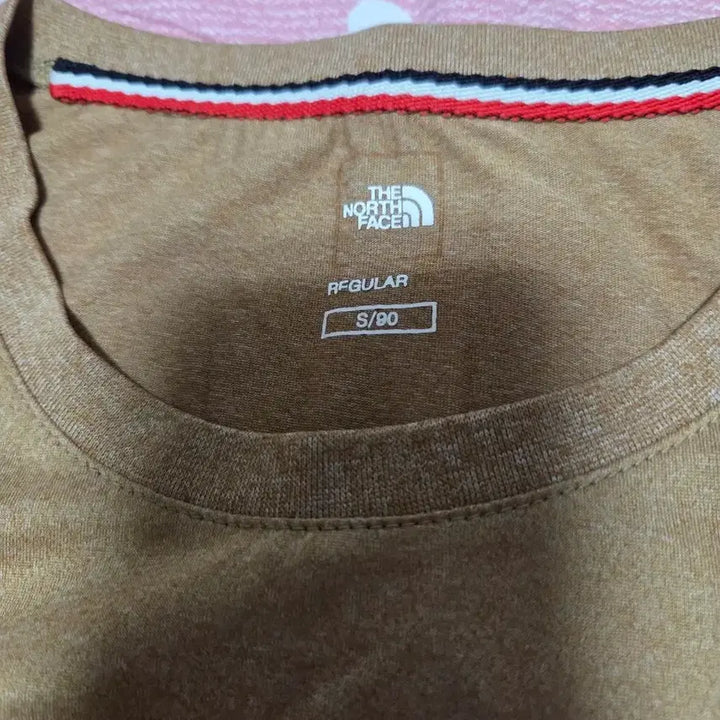 [BUNJANG] The North Face Brown Short Sleeve T-Shirt Size 90 / 노스페이스 브라운 반팔 티셔츠 90