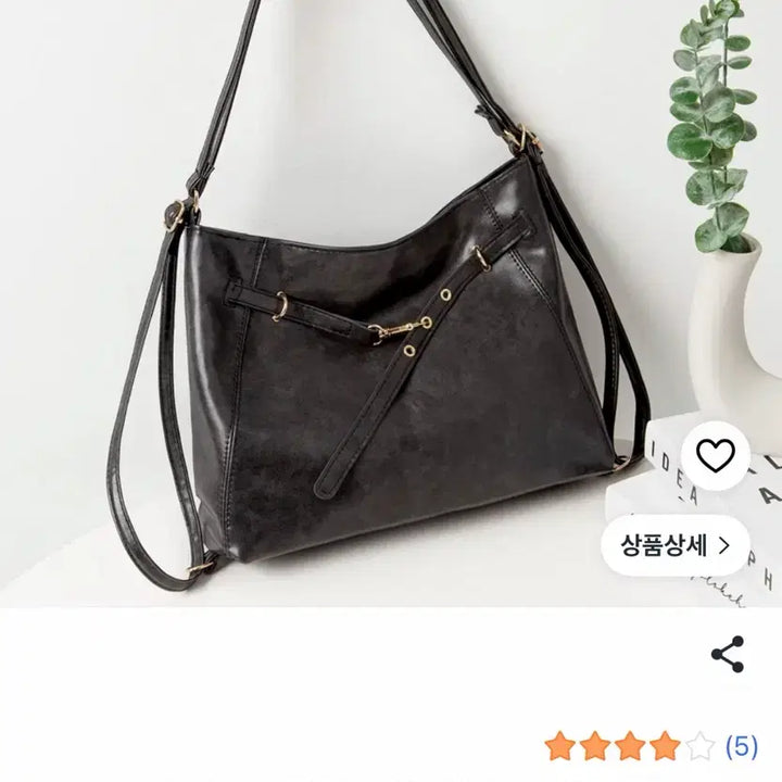[BUNJANG] Unused Two-Way Shoulder Bag Leather Backpack / 개봉 미사용 여자 투웨이 숄더백 백팩 레더백팩