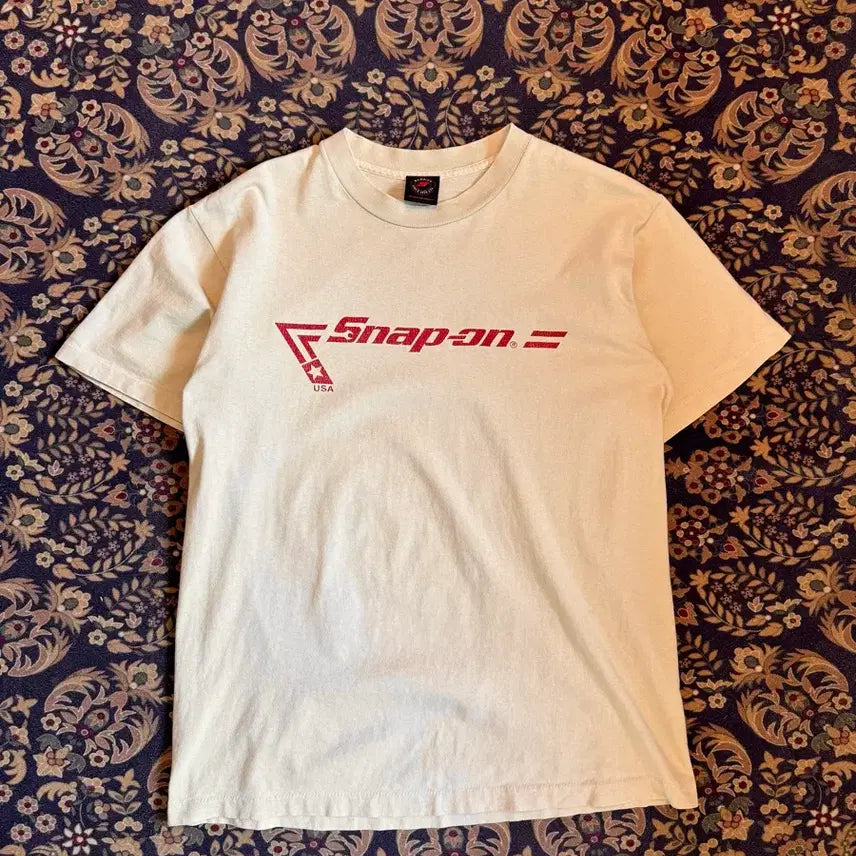[BUNJANG] Snap-on Vintage Official Merchandise T-shirt / 90s 빈티지 Snap-on 스냅온 오피셜 머천다이즈 티셔츠