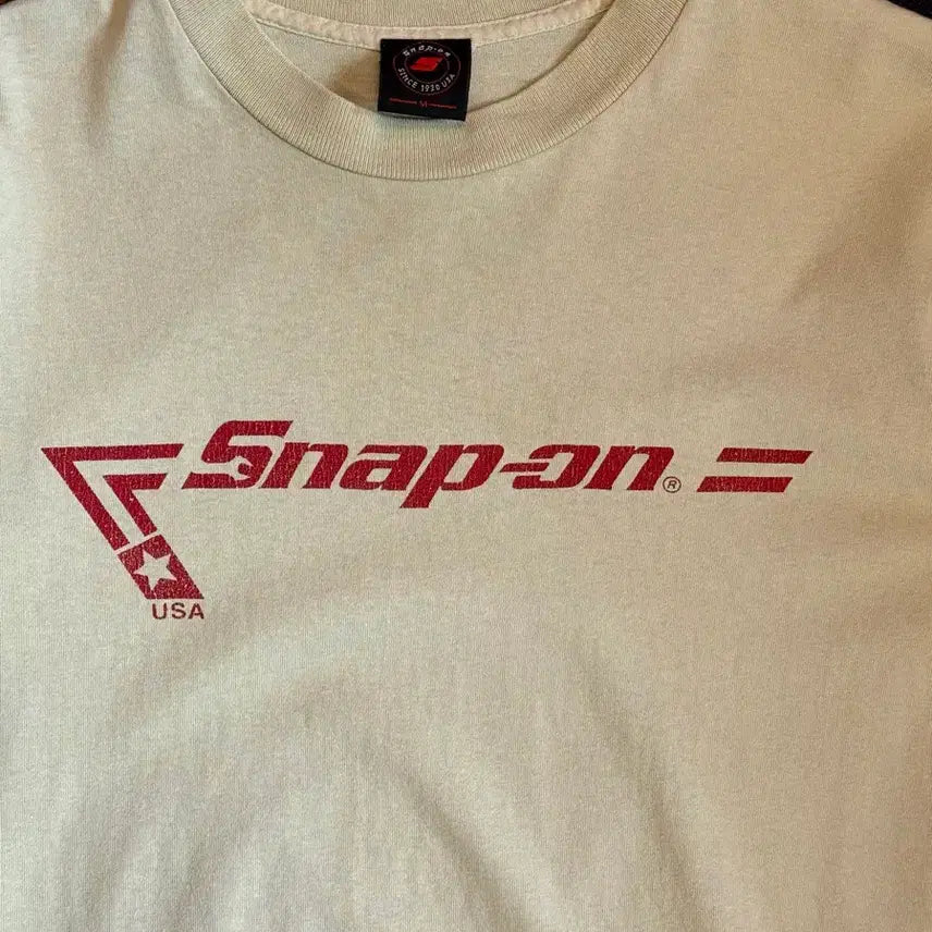 [BUNJANG] Snap-on Vintage Official Merchandise T-shirt / 90s 빈티지 Snap-on 스냅온 오피셜 머천다이즈 티셔츠