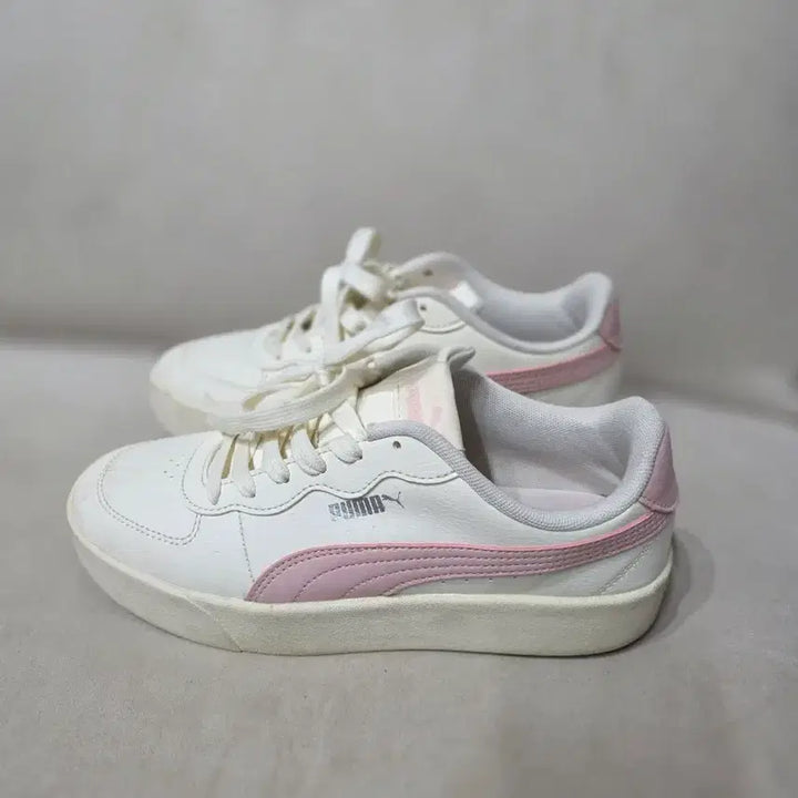 [BUNJANG] Puma White Pink Sneakers / 푸마 화이트 핑크 스니커즈 운동화