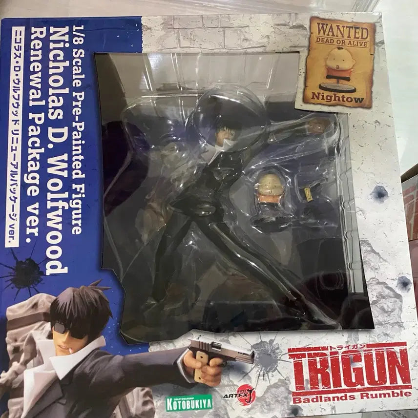 [SOLD OUT] 코토부키야 트라이건 니콜라스 D 울프우드 피규어