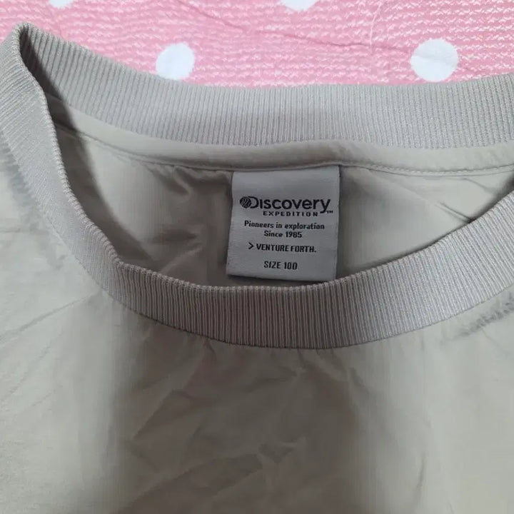 [BUNJANG] Discovery Expedition Short Sleeve Windbreaker T-Shirt Size 100 / 디스커버리반팔 바람막이 100