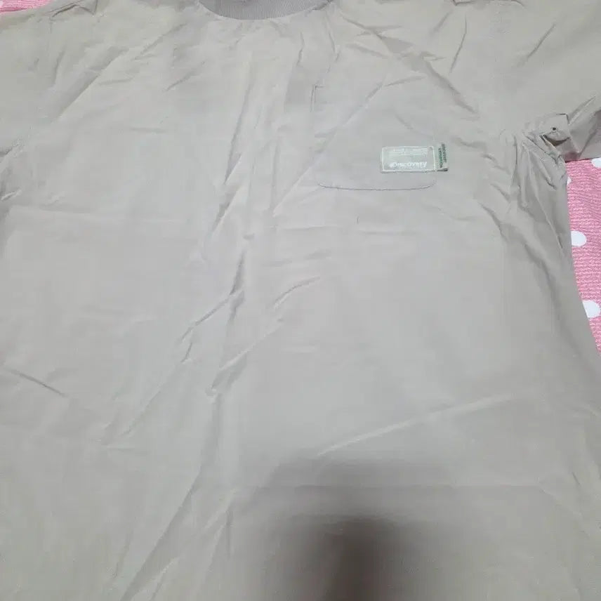 [BUNJANG] Discovery Expedition Short Sleeve Windbreaker T-Shirt Size 100 / 디스커버리반팔 바람막이 100