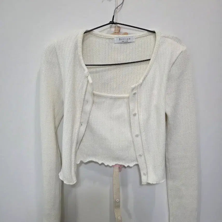 [BUNJANG] Ilcheyoung Cardigan Tank Top / 일체영 가디건나시