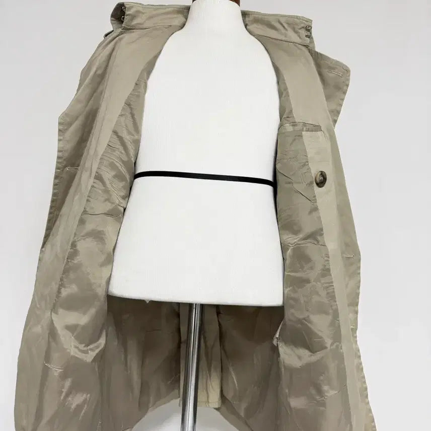 [BUNJANG] TRAD CLUB Beige Trench Coat / TRAD CLUB 베이지 트렌치 코트