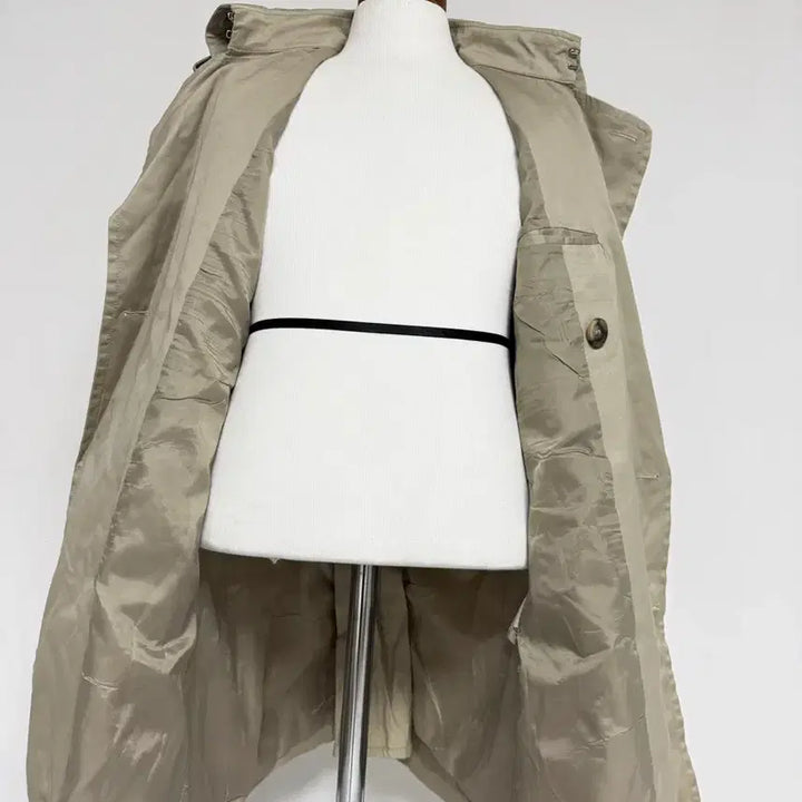 [BUNJANG] TRAD CLUB Beige Trench Coat / TRAD CLUB 베이지 트렌치 코트