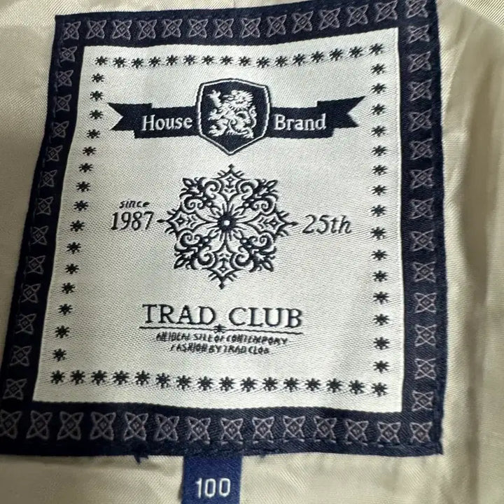 [BUNJANG] TRAD CLUB Beige Trench Coat / TRAD CLUB 베이지 트렌치 코트