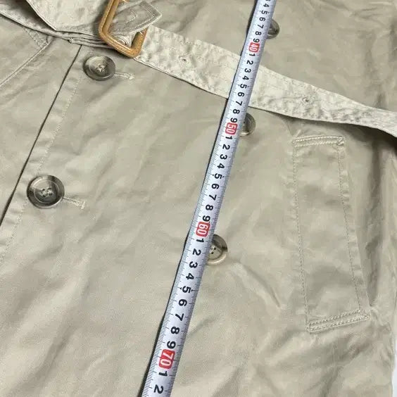 [BUNJANG] TRAD CLUB Beige Trench Coat / TRAD CLUB 베이지 트렌치 코트
