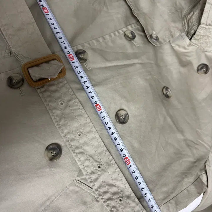 [BUNJANG] TRAD CLUB Beige Trench Coat / TRAD CLUB 베이지 트렌치 코트