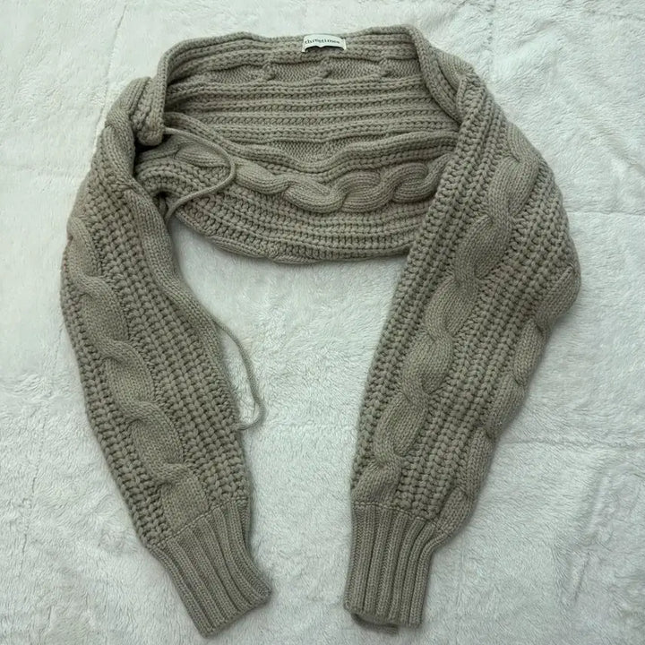 [BUNJANG] 3Times Cable Wool Bolero / 쓰리타임즈 케이블 울 볼레로