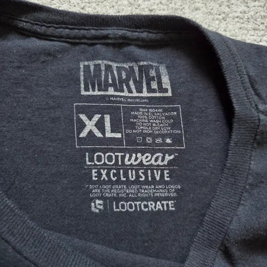 [BUNJANG] Marvel Black Panther Graphic T-Shirt / Marvel 블랙팬서 반팔 티셔츠 XL(105)
