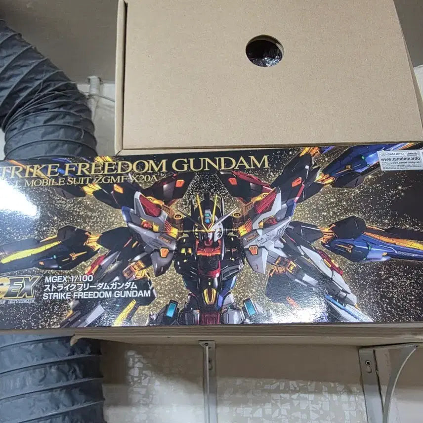 [BUNJANG] MGEX Strike Freedom Gundam Assembled Model Kit / mgex 스트라이크 프리덤 건담 가조팝니다.