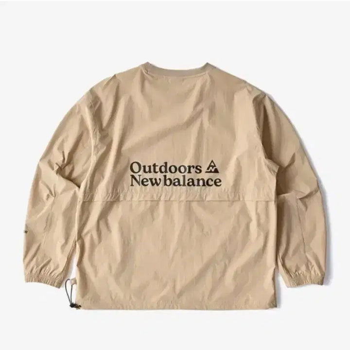 [BUNJANG] New Balance Anorak Sweatshirt XL / 뉴발란스 베이지 아노락 맨투맨 XL 새상품
