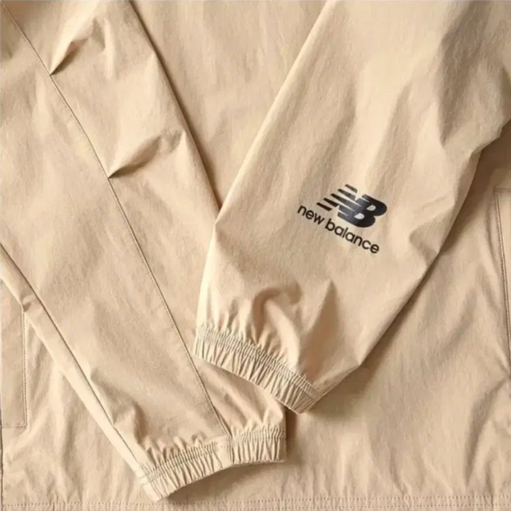 [BUNJANG] New Balance Anorak Sweatshirt XL / 뉴발란스 베이지 아노락 맨투맨 XL 새상품
