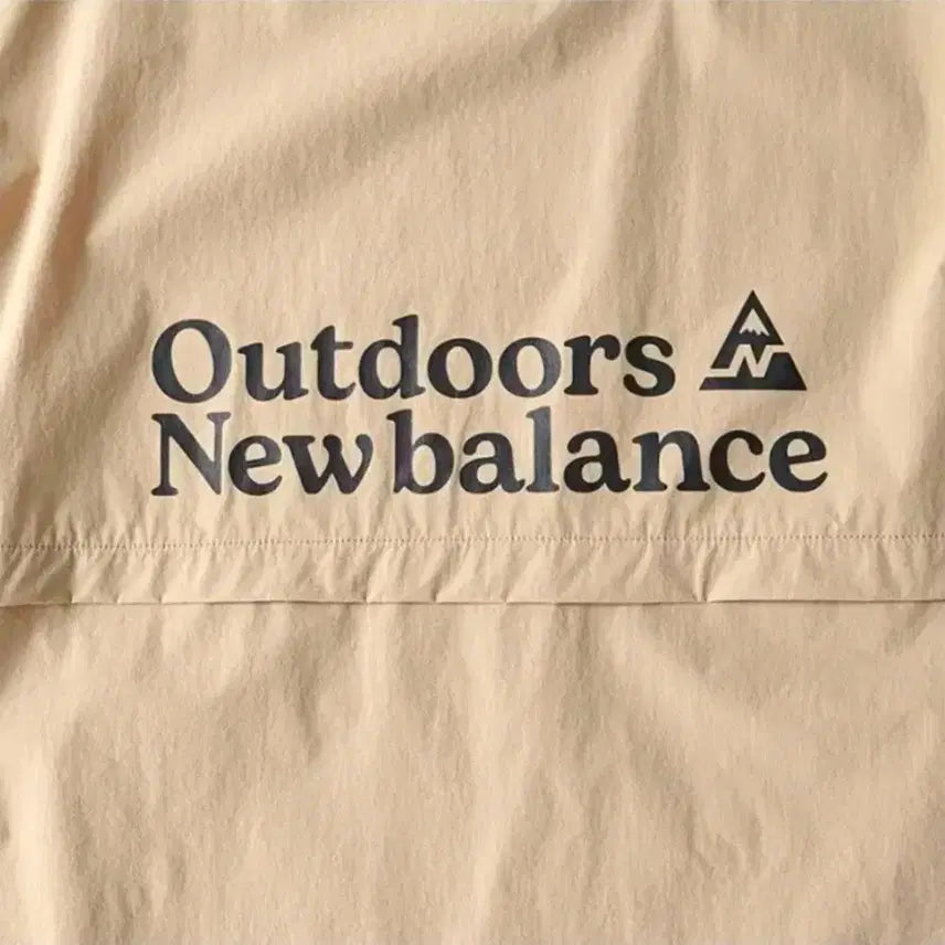 [BUNJANG] New Balance Anorak Sweatshirt XL / 뉴발란스 베이지 아노락 맨투맨 XL 새상품