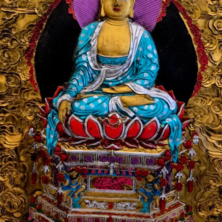 [BUNJANG] Large Decorative Buddha Statue / 연화좌 불상 대형 장식 장