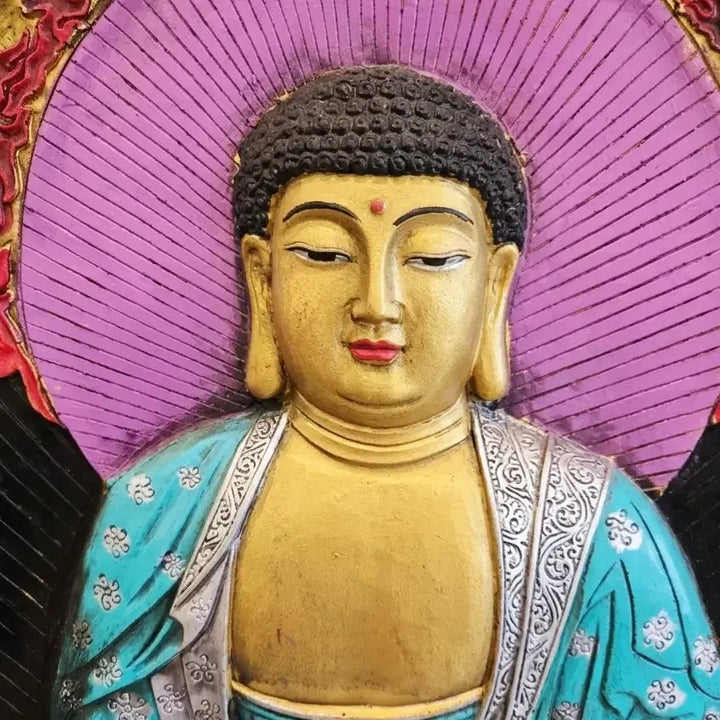[BUNJANG] Large Decorative Buddha Statue / 연화좌 불상 대형 장식 장