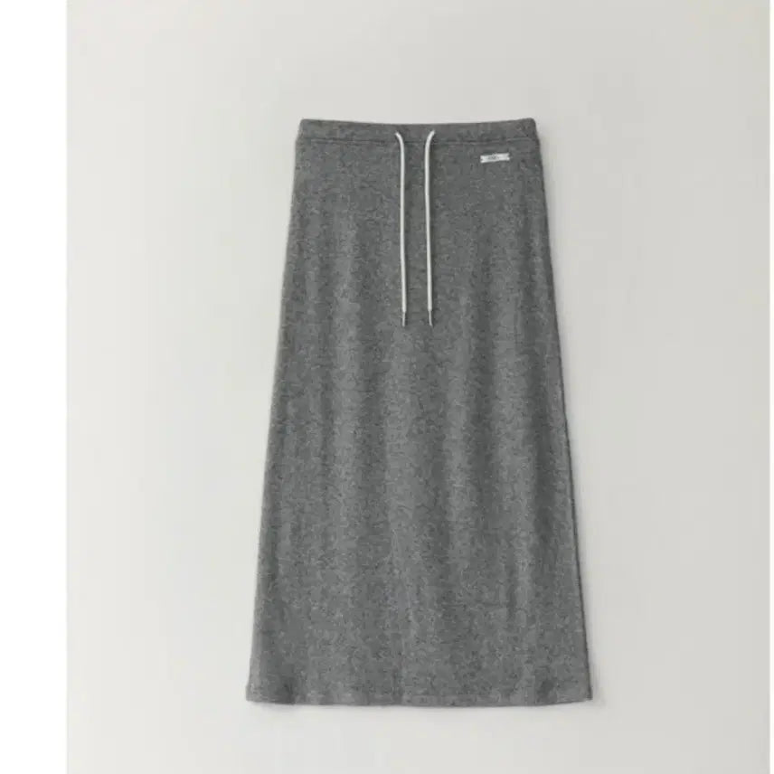 [BUNJANG] Forer Knit Maxi Skirt - Gray / 포르어 니트 맥시 스커트 - 그레이