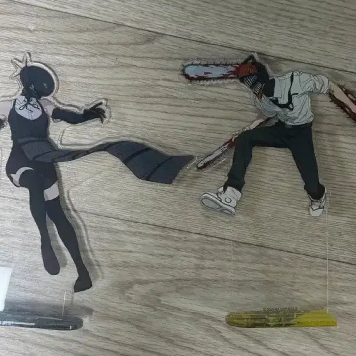 [BUNJANG] Chainsaw Man Village Vanguard Pop-Up Acrylic Stand Bundle / [일괄] 체인소맨 빌리지뱅가드 팝업 아크릴 스탠드 레제 밤
