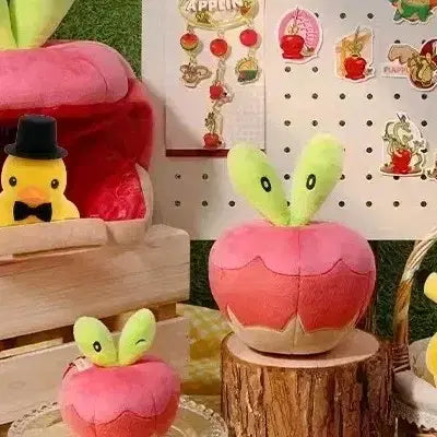 [BUNJANG] Krispy Kreme x Insect Plush Doll Set / 과사삭벌레 인형 + 크리스피크림 인형 3종 세트
