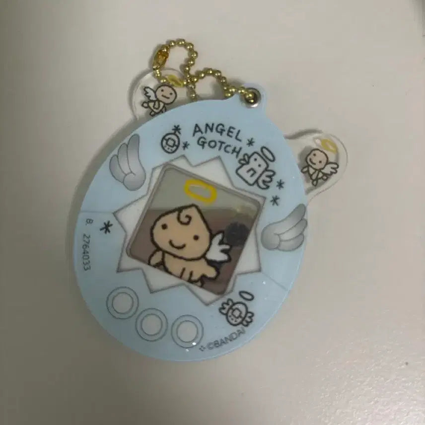 [BUNJANG] Tamagotchi Sliding Mirror Keychain / 다마고치 슬라이딩 거울 키링 팝니다