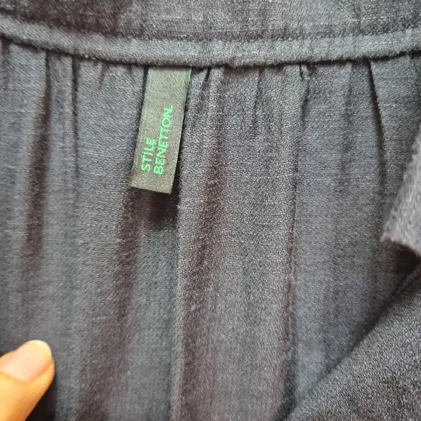 [BUNJANG] Benetton Long Dress (Size 55) / 23s 베네통 롱원핏(55-통55)