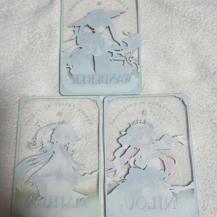 [BUNJANG] Genshin Impact Sumeru Transparent Photocard Bundle Set / 원신pc방 수메르 투명포카 세트