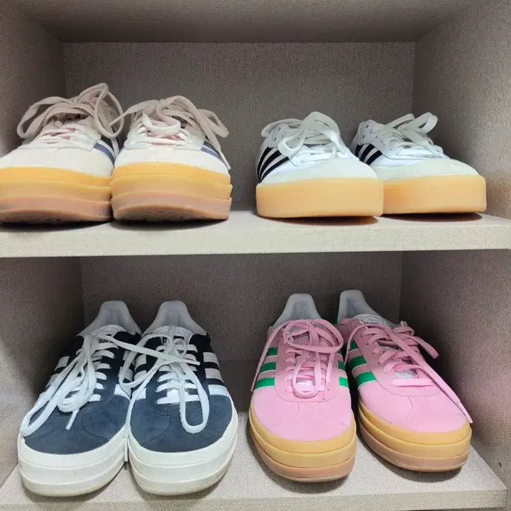 [BUNJANG] Adidas Gazelle Bold True Pink / 아디다스 가젤 볼드 트루핑크 (230)