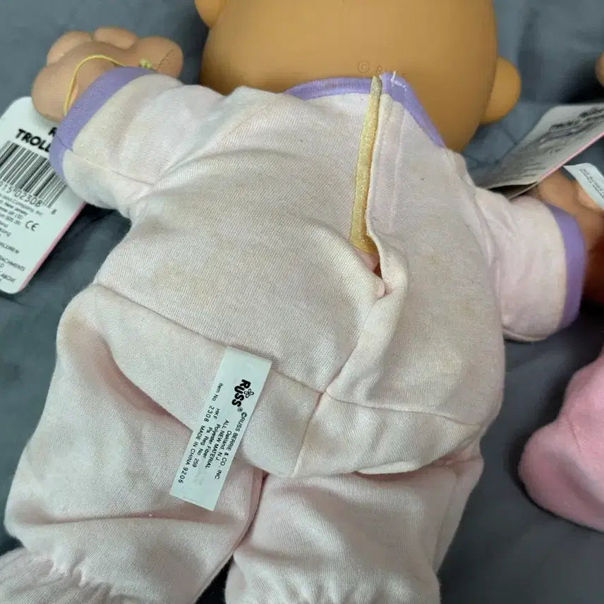 [BUNJANG] Vintage Troll Kids Fucky &amp; Gagy Soft Troll Dolls Set / 빈티지 트롤 키즈 푸키 가가 (소프트 트롤 인형)