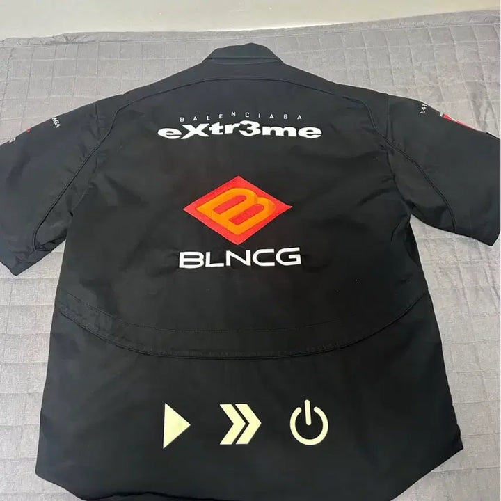 [BUNJANG] Balenciaga Gamer Short Sleeve Shirt / [38] 발렌시아가 게이머 반팔 셔츠