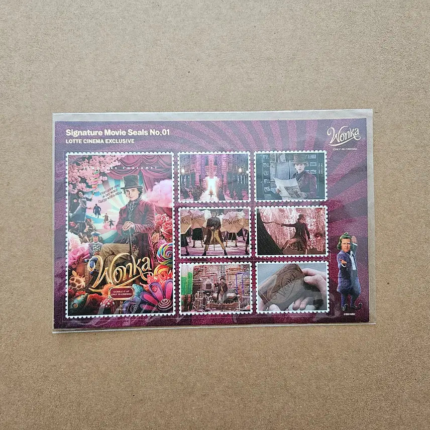 [BUNJANG] Wonka Movie Seal / 1 (웡카) 무비씰