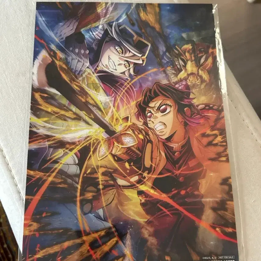 [SOLD OUT] [BUNJANG] Demon Slayer Infinity Castle Douma Shinobu Poster / 귀멸의 칼날 무한성 특전 도우마 시노부