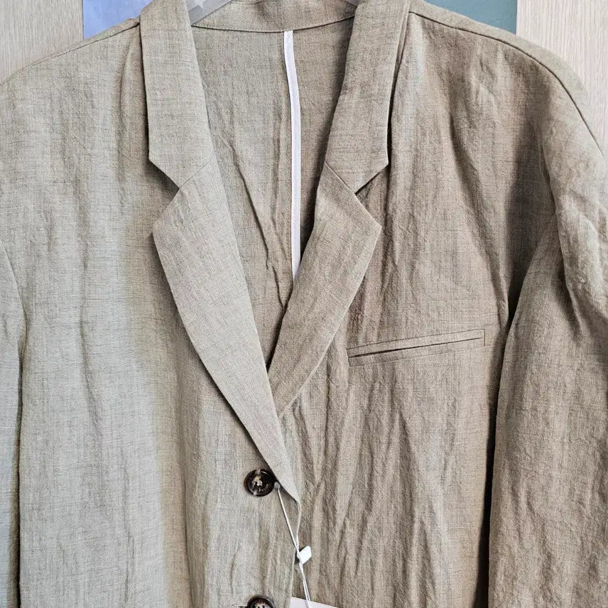 [BUNJANG] Iring Market Linen Jacket / 아이링마켓 제작 린넨 자켓 새상품