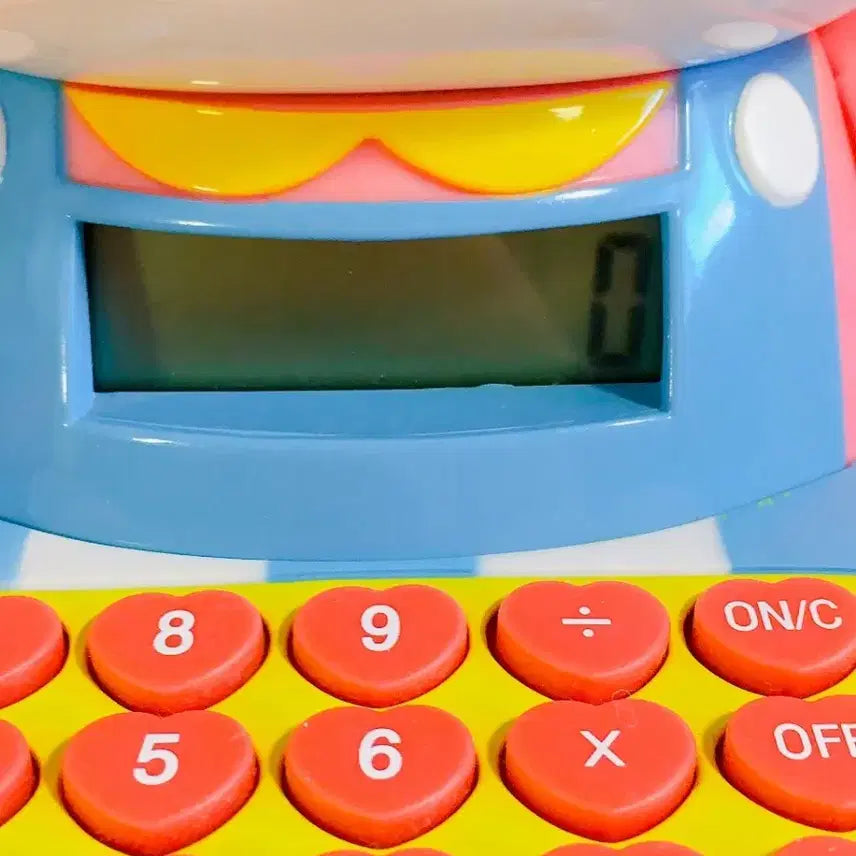 [BUNJANG] Sanrio Retro Kitty Apron Calculator Toy / 산리오 레트로 고전 키티 앞치마 입은 키티 계산기 계산대 레지스터 장난감