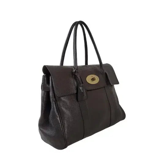 [BUNJANG] Mulberry Bayswater Classic Oak Brown Handbag / 정품 멀버리 베이스워터 클래식 오크브라운