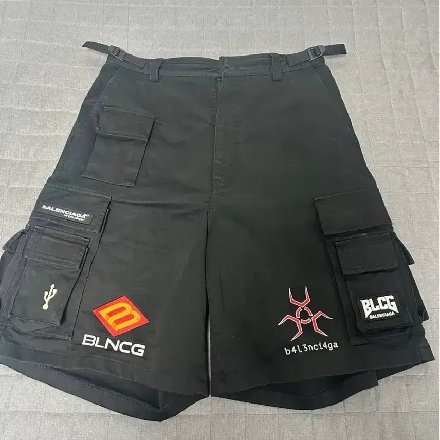 [BUNJANG] Balenciaga Gamer Bermuda Shorts Pants / [44] 발렌시아가 게이머 버뮤다 쇼츠 팬츠