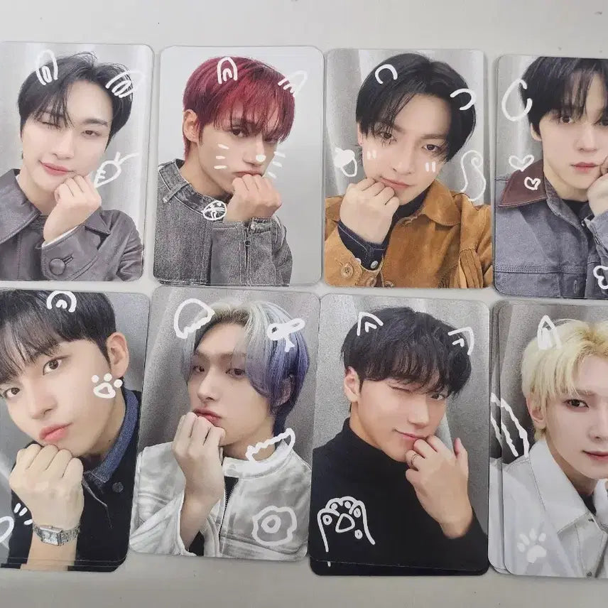 [BUNJANG] ATEEZ Apple Music Lucky Draw Photocard Bundle Set - Mingi Yeosang Wooyoung Seonghwa Hongjoong Yunho Jongho / 에이티즈 애플뮤직 럭드 포토카드 산 민기 여상 우영 성화 홍중 윤호 종호