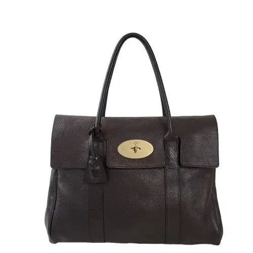 [BUNJANG] Mulberry Bayswater Classic Oak Brown Handbag / 정품 멀버리 베이스워터 클래식 오크브라운