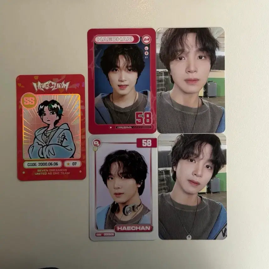 [BUNJANG] NCT Dream Haechan Dream Show 4 Encore MD Random Photocard Bundle Set / 엔시티드림 해찬 드림쇼4앙콘 엠디 랜덤트레카 A+B버전 풀셋 양도