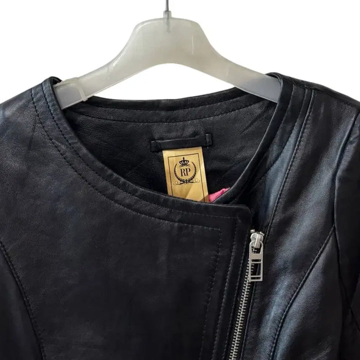 [BUNJANG] Royal Party Lambskin Crop Jacket / 로얄 파티 리얼 양가죽 크롭 자켓