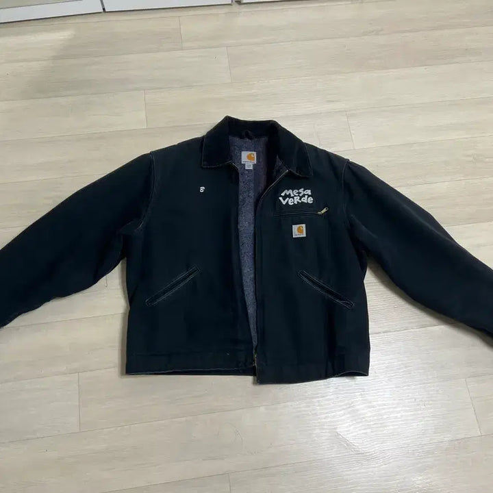 [BUNJANG] Carhartt Detroit Jacket L Black / 칼하트 디트로이트 자켓 L 블랙 j001