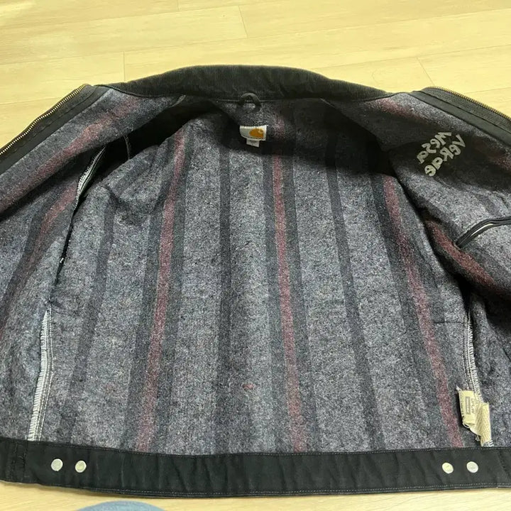 [BUNJANG] Carhartt Detroit Jacket L Black / 칼하트 디트로이트 자켓 L 블랙 j001