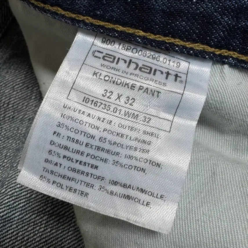 [BUNJANG] Carhartt WIP Klondike Denim Pants / [32]칼하트wip 클론다이크 데님팬츠