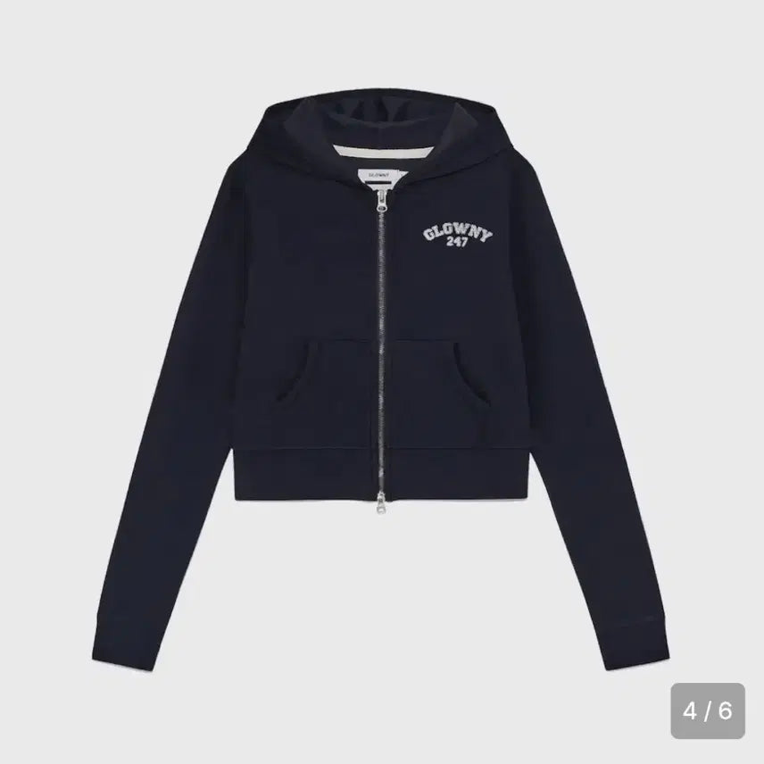 [BUNJANG] Glony 247 Day Snug Zip Up - Navy / 글로니 247 DAY SNUG ZIP UP - navy