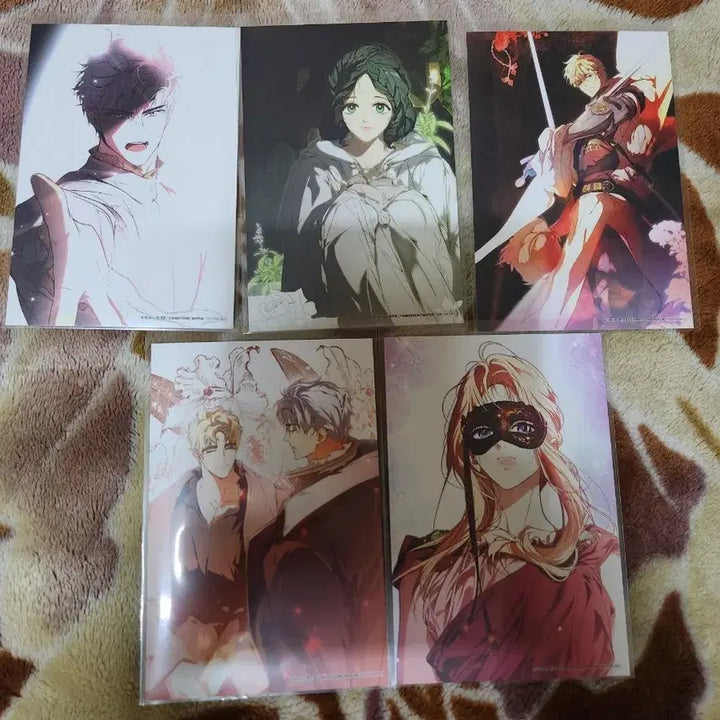 [BUNJANG] Secret Lady Mofun Collaboration Postcard Bundle Set / 시크릿레이디 모펀 콜라보 엽서