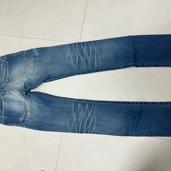 [SOLD OUT] 발망 데미지 워싱 바이커 데님 청바지 27