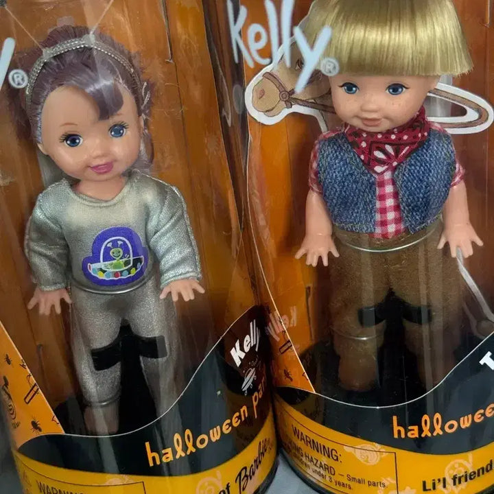 [BUNJANG] Kelly &amp; Tommy Halloween Party Doll Set (2000 Vintage, Sealed) / (미개봉) 2000 빈티지 켈리 토미 할로윈 파티 인형 세트